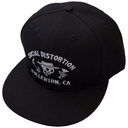 SOCIAL DISTORTION - FULLERTON SKELLY - Snapback Cap Black