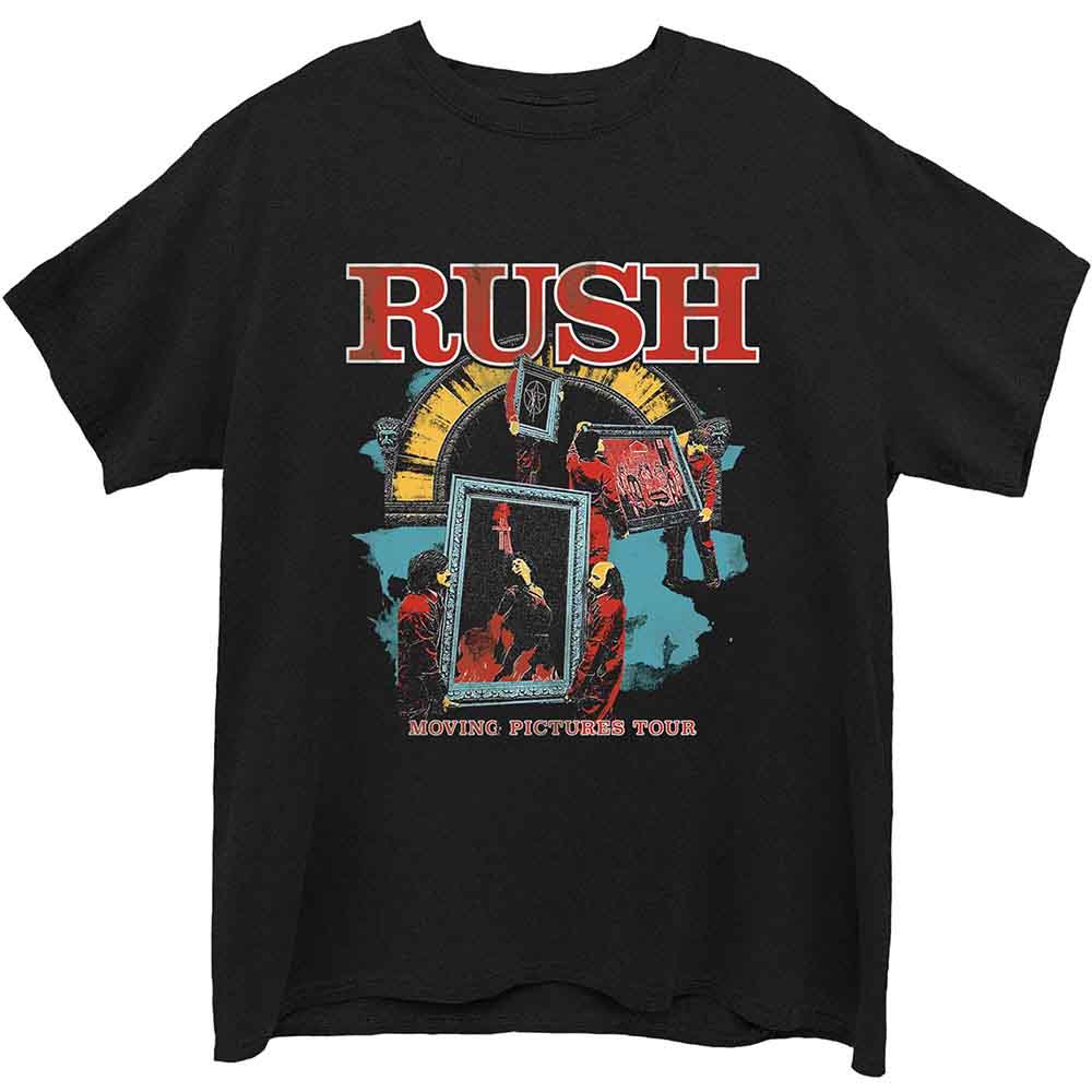 RUSH - MOVING PICTURES - T-Shirt Black