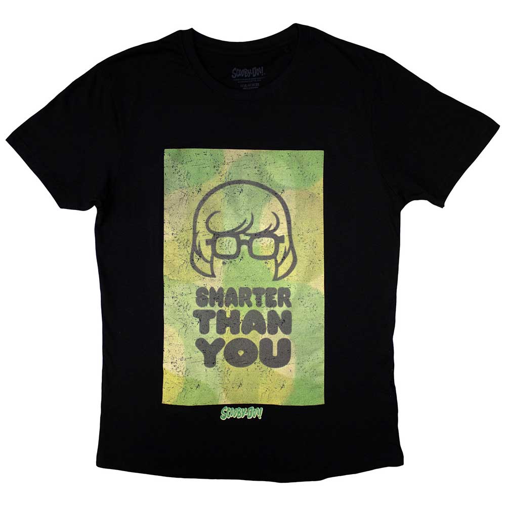 SCOOBY DOO - SMARTER THAN YOU - T-Shirt Black