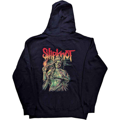 SLIPKNOT - BURN ME AWAY - Pullover Hoodie Blue