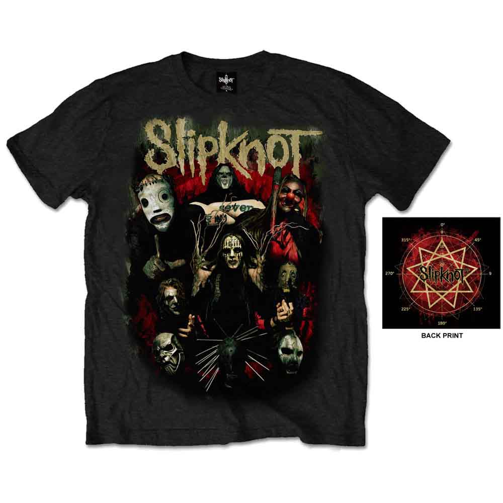 Slipknot グラフィックTシャツ ブラック L SLIPKNOT - COME PLAY DYING - T-Shirt Black (Back Print)