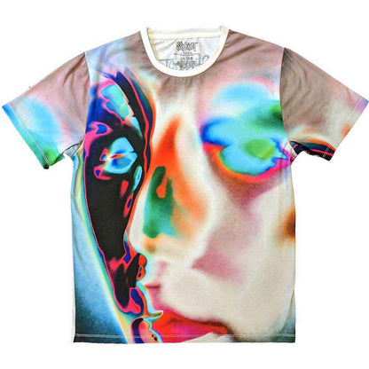 SLIPKNOT - ADDERALL FACE - Sublimation T-Shirt White
