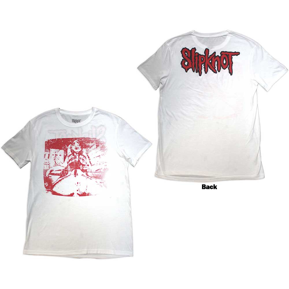 SLIPKNOT - CHAIR GRAPHIC - T-Shirt White