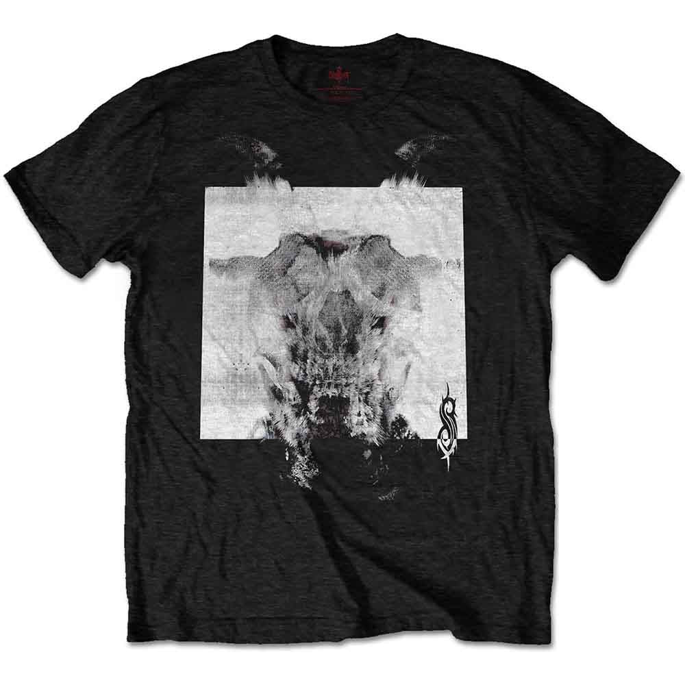 SLIPKNOT - DEVIL SINGLE - BLACK & WHITE - T-Shirt Black