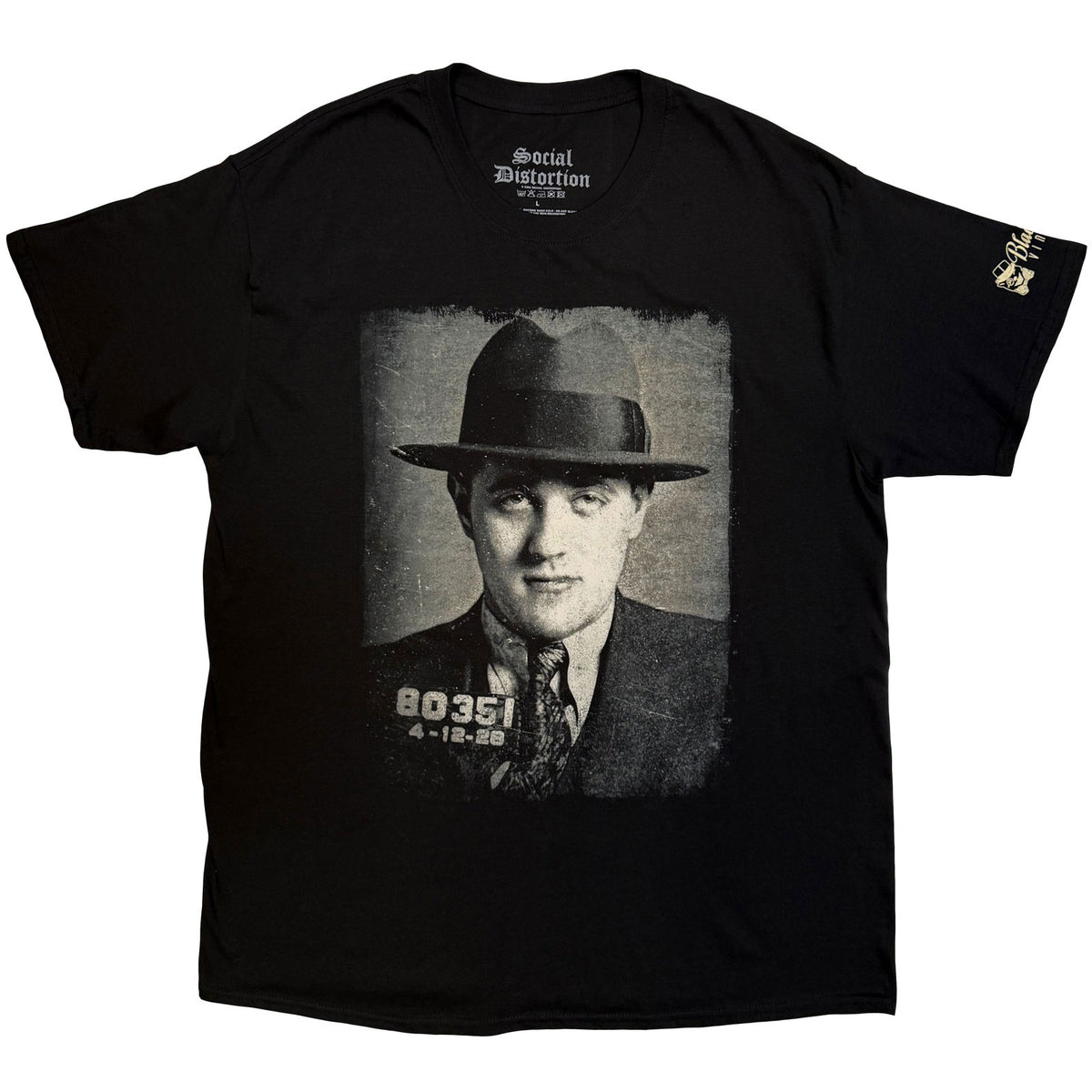 SOCIAL DISTORTION - BUGSY - T-Shirt Black