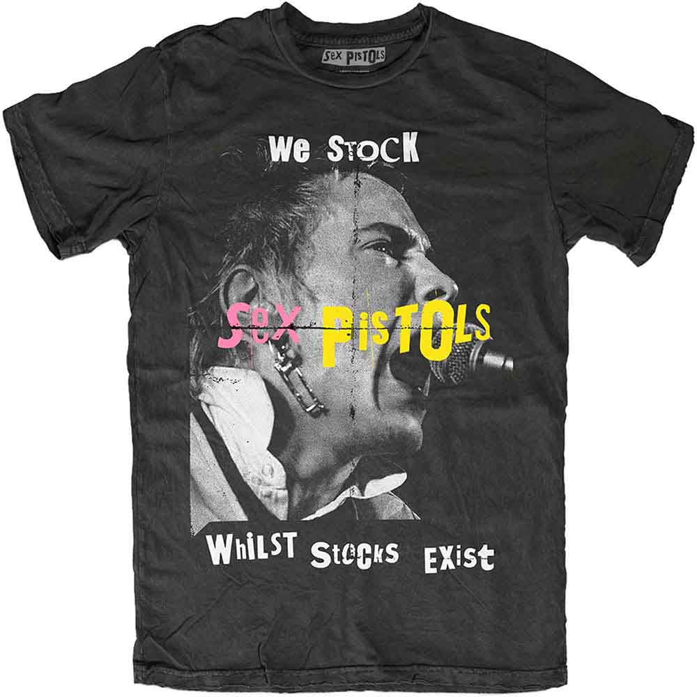 THE SEX PISTOLS - WE STOCK - T-Shirt Black