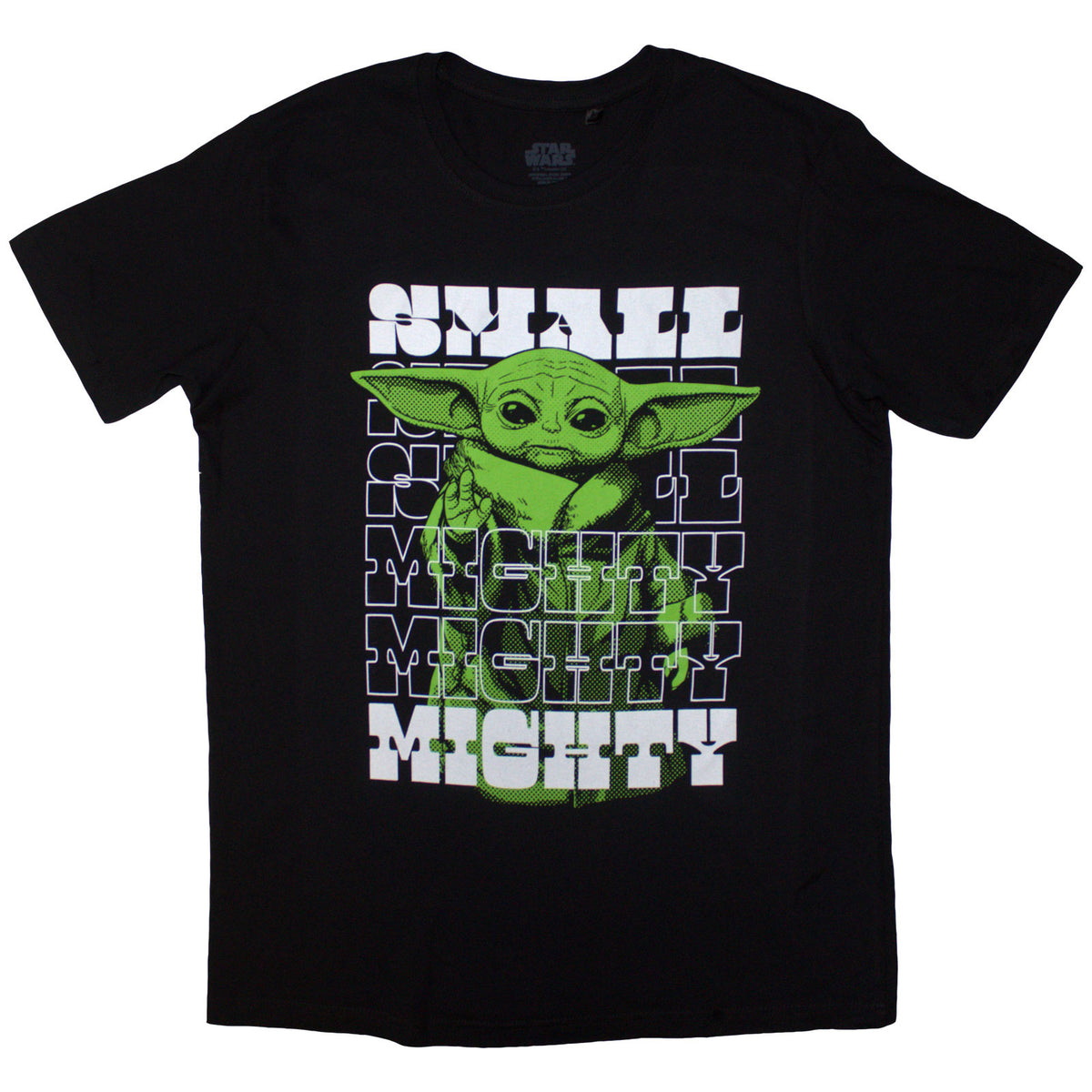 STAR WARS - THE MANDALORIAN GROGU SMALL & MIGHTY - T-Shirt Black