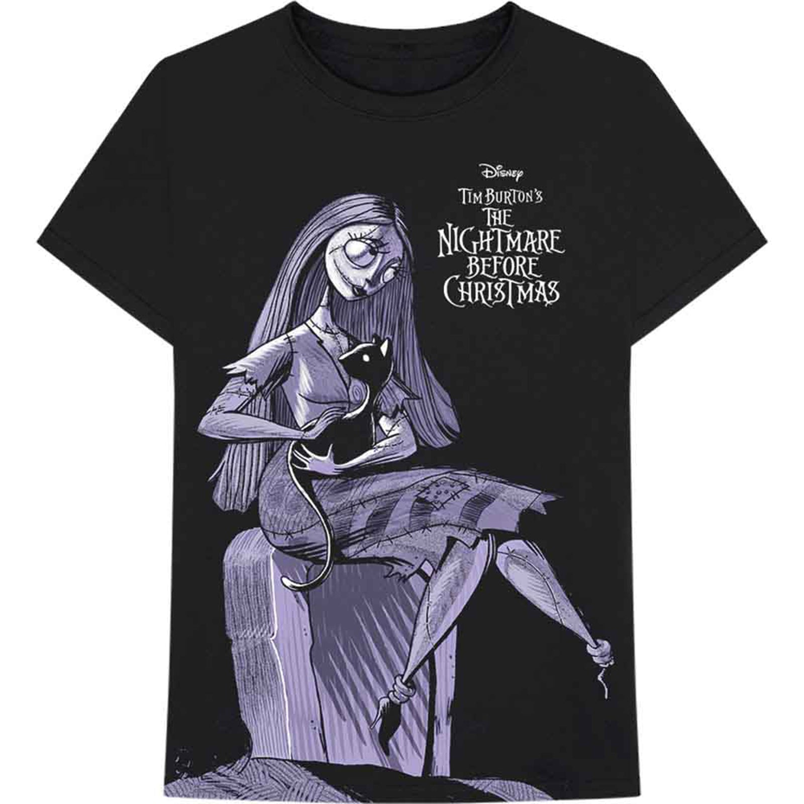 NIGHTMARE BEFORE CHRISTMAS, THE - SALLY JUMBO - T-Shirt Black