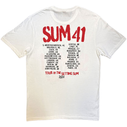 SUM 41 - TOUR '24 PT.2 SPRAY PAINT - T-Shirt White