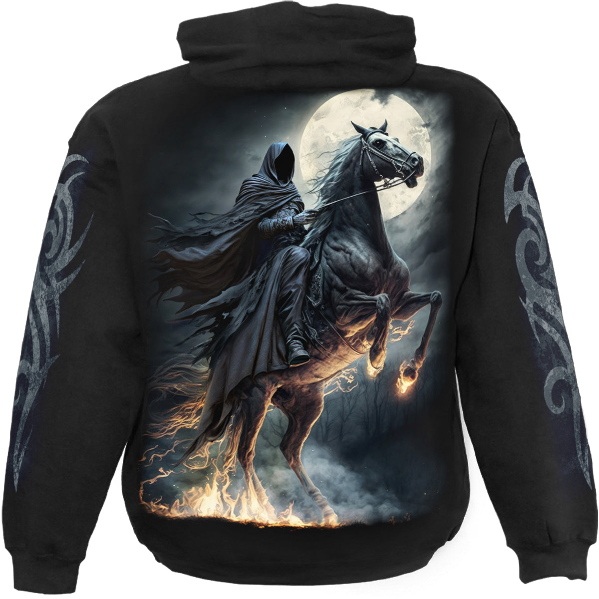 SHADOW RIDER - Hoody Black – Spiral USA