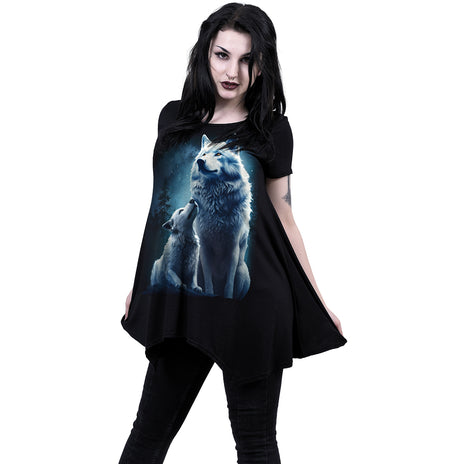 WOLF GUARDIAN - Smock - Tunic Casual Top