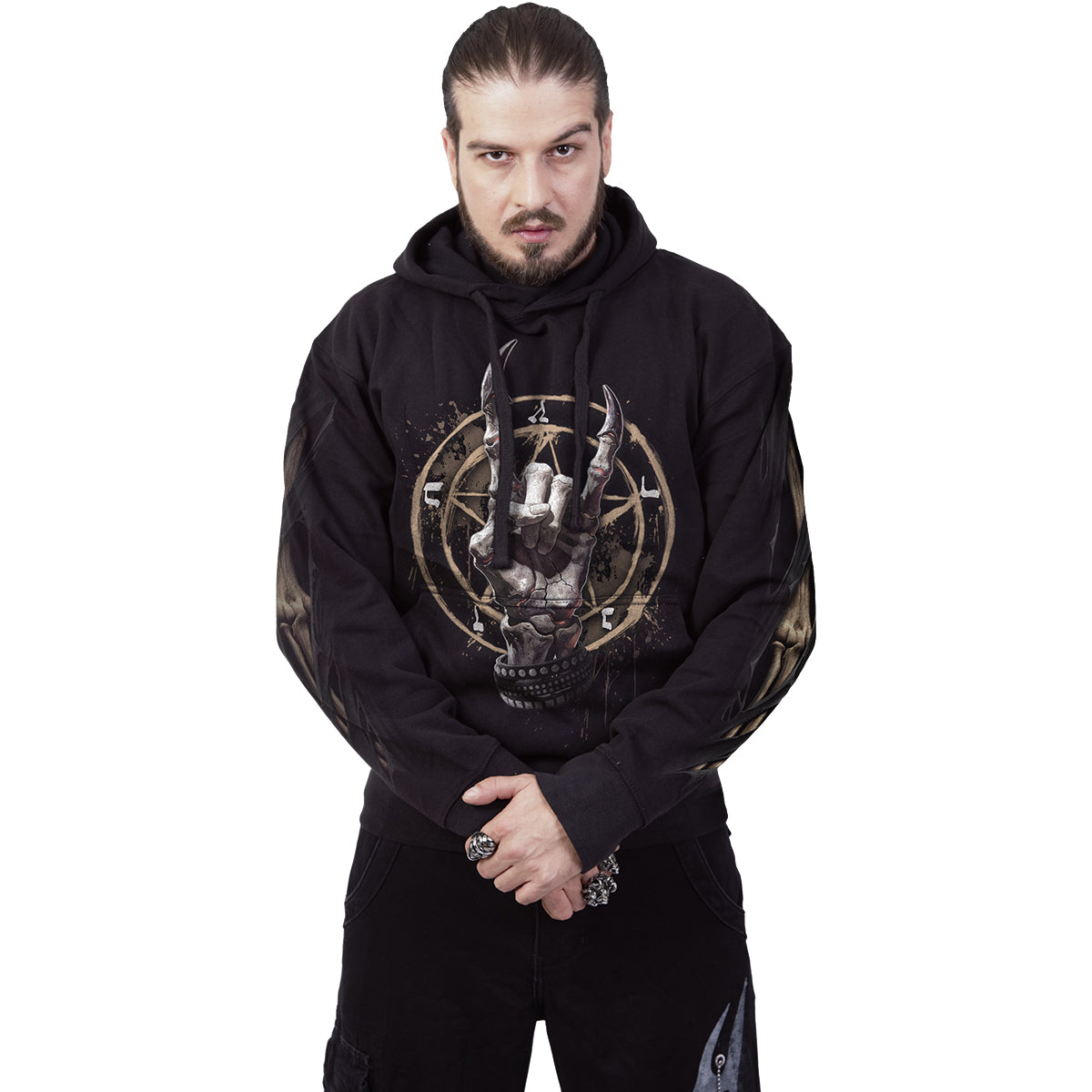 PURE METAL - Hoody Black