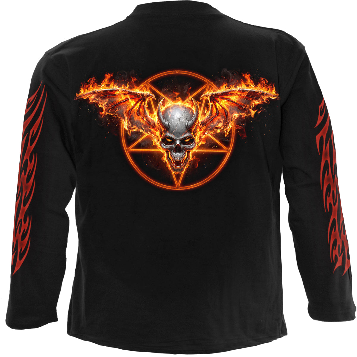 SKELETAL WORSHIP - Longsleeve T-Shirt Black