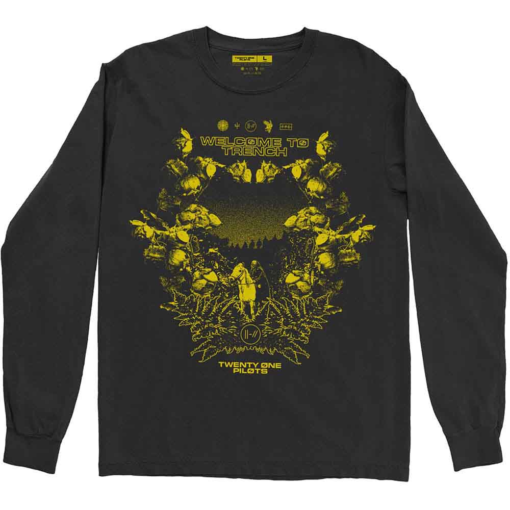 TWENTY ONE PILOTS - TRENCH SCENE - Long Sleeve T-Shirt Black