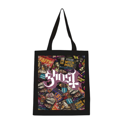 Rocksax Ghost Tote Bag - Magazines