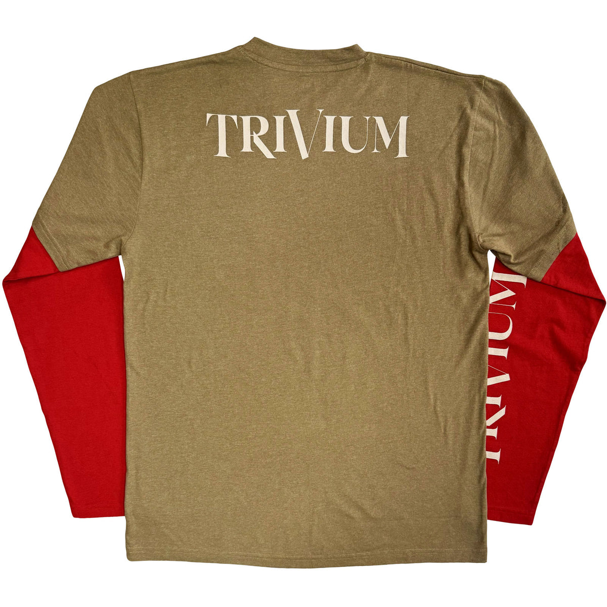 TRIVIUM - KIRISUTE GOMEN - Layered Long Sleeve T-Shirt Green, Red