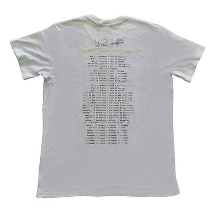U2 - LIVE ACTION - T-Shirt White