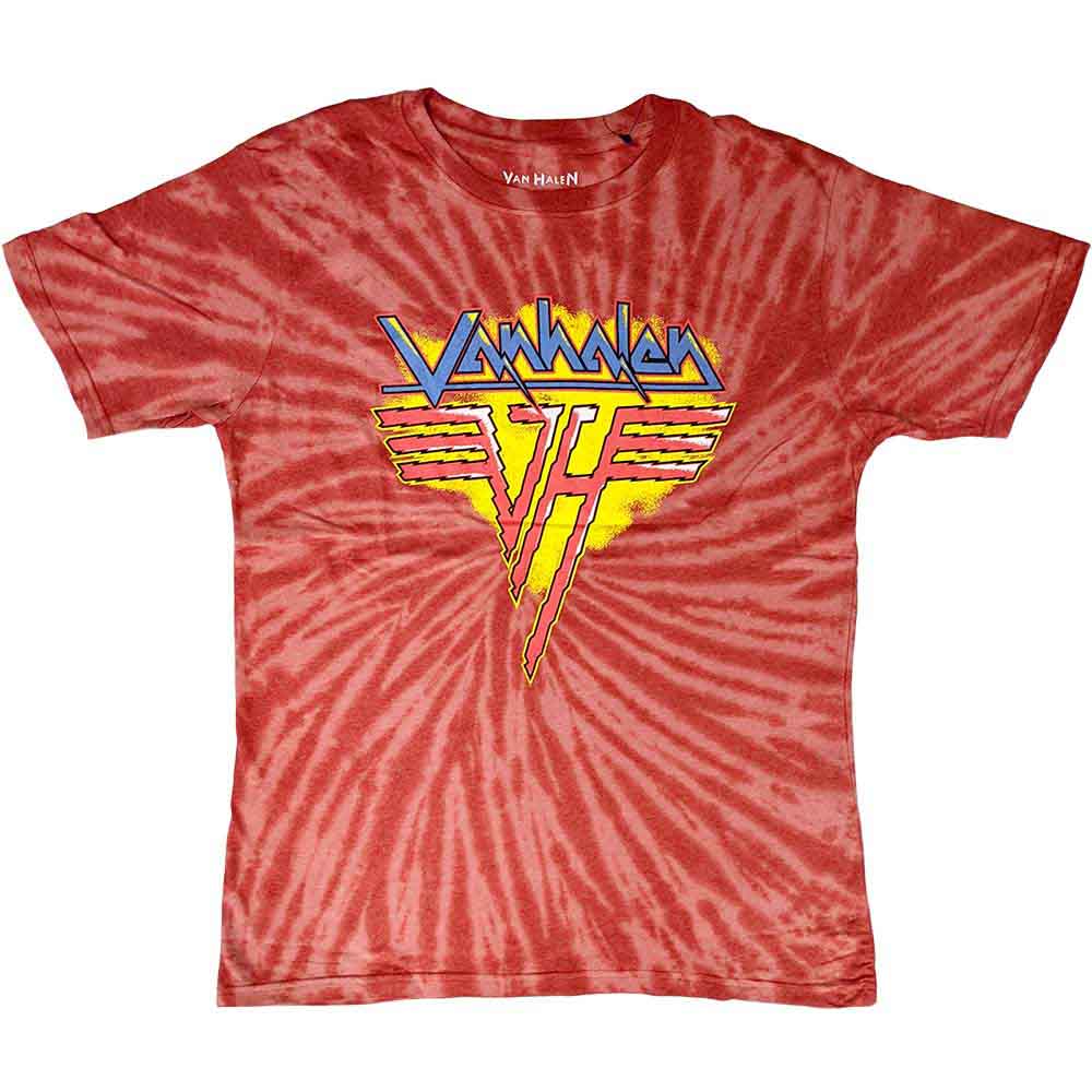 VAN HALEN - JAGGED LOGO - T-Shirt Red