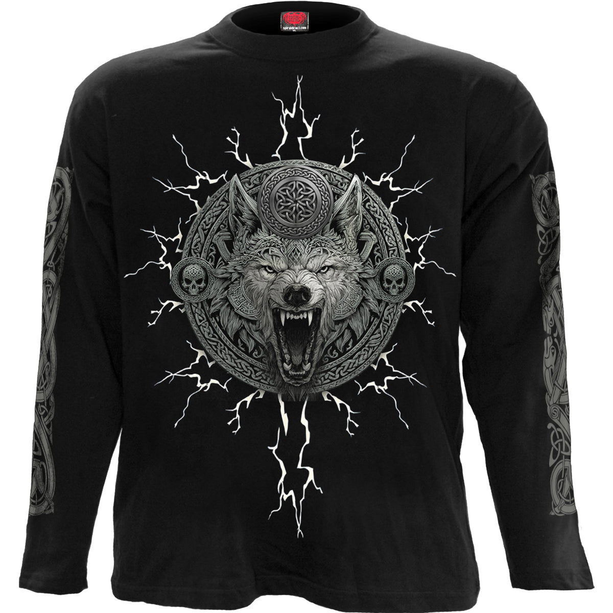 VALHALLA - Longsleeve T-Shirt Black