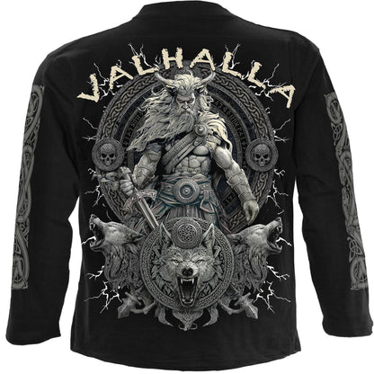 VALHALLA - Longsleeve T-Shirt Black