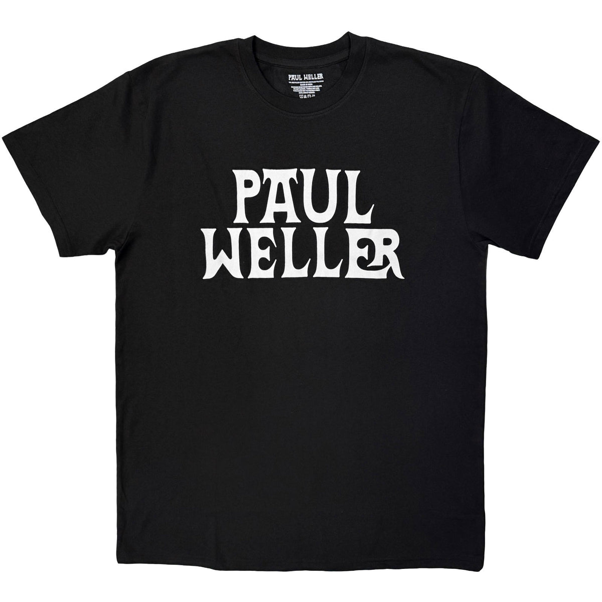 PAUL WELLER - LOGO MONO - T-Shirt Black