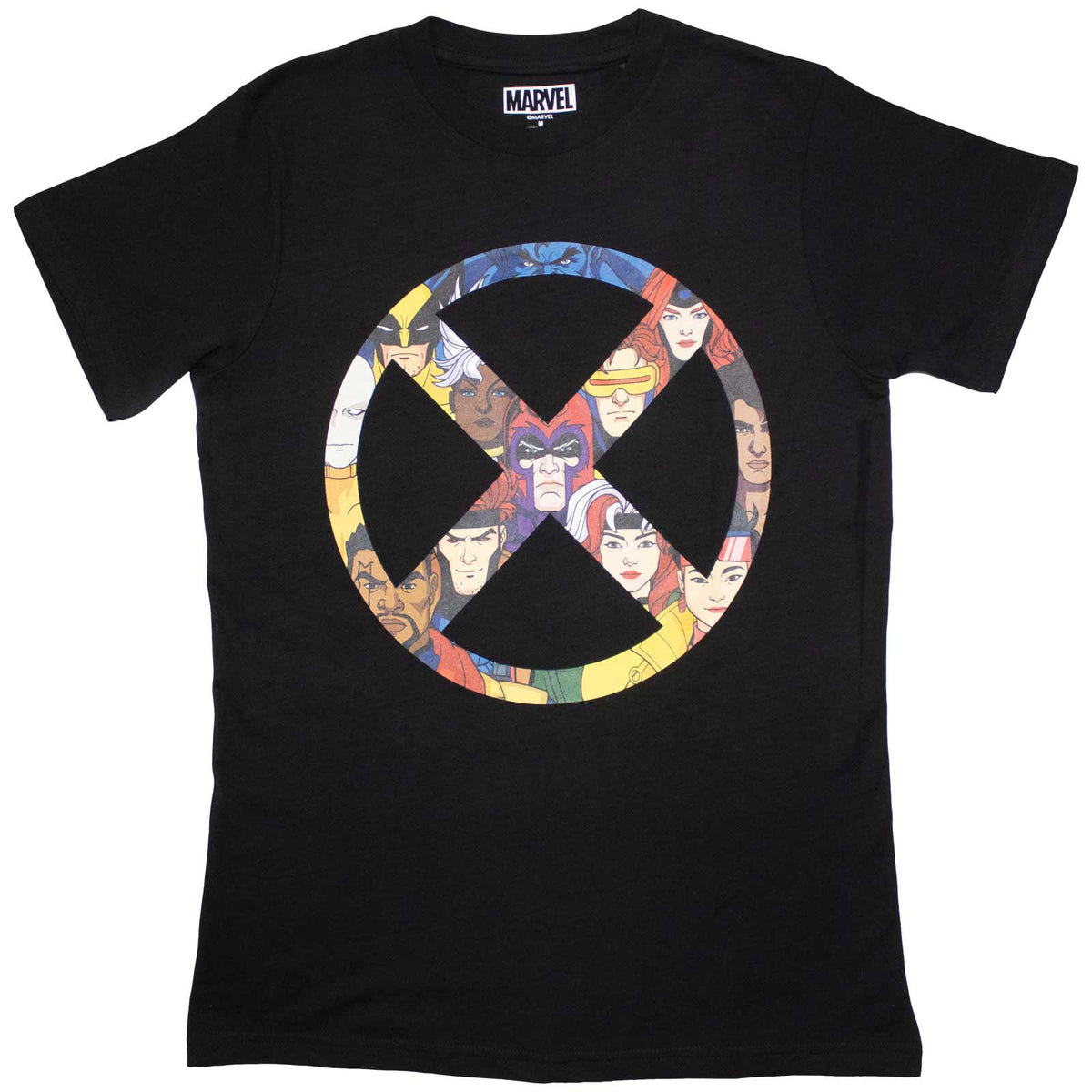 MARVEL COMICS - X-MEN '97 X BADGE - T-Shirt Black