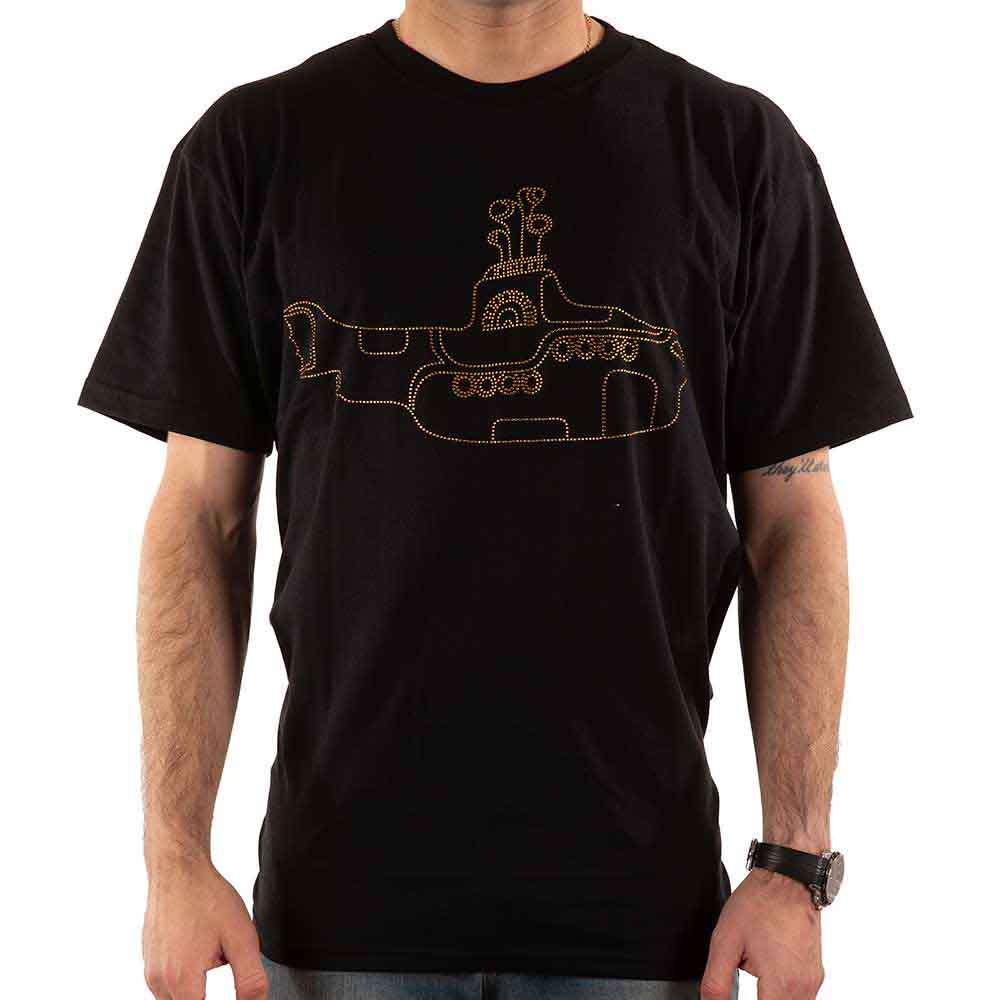 THE BEATLES - YELLOW SUBMARINE - T-Shirt Black