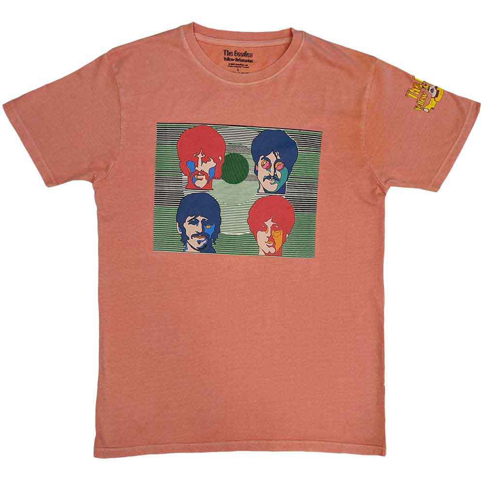 THE BEATLES - YELLOW SUBMARINE MAGIC PIANO - T-Shirt Pink