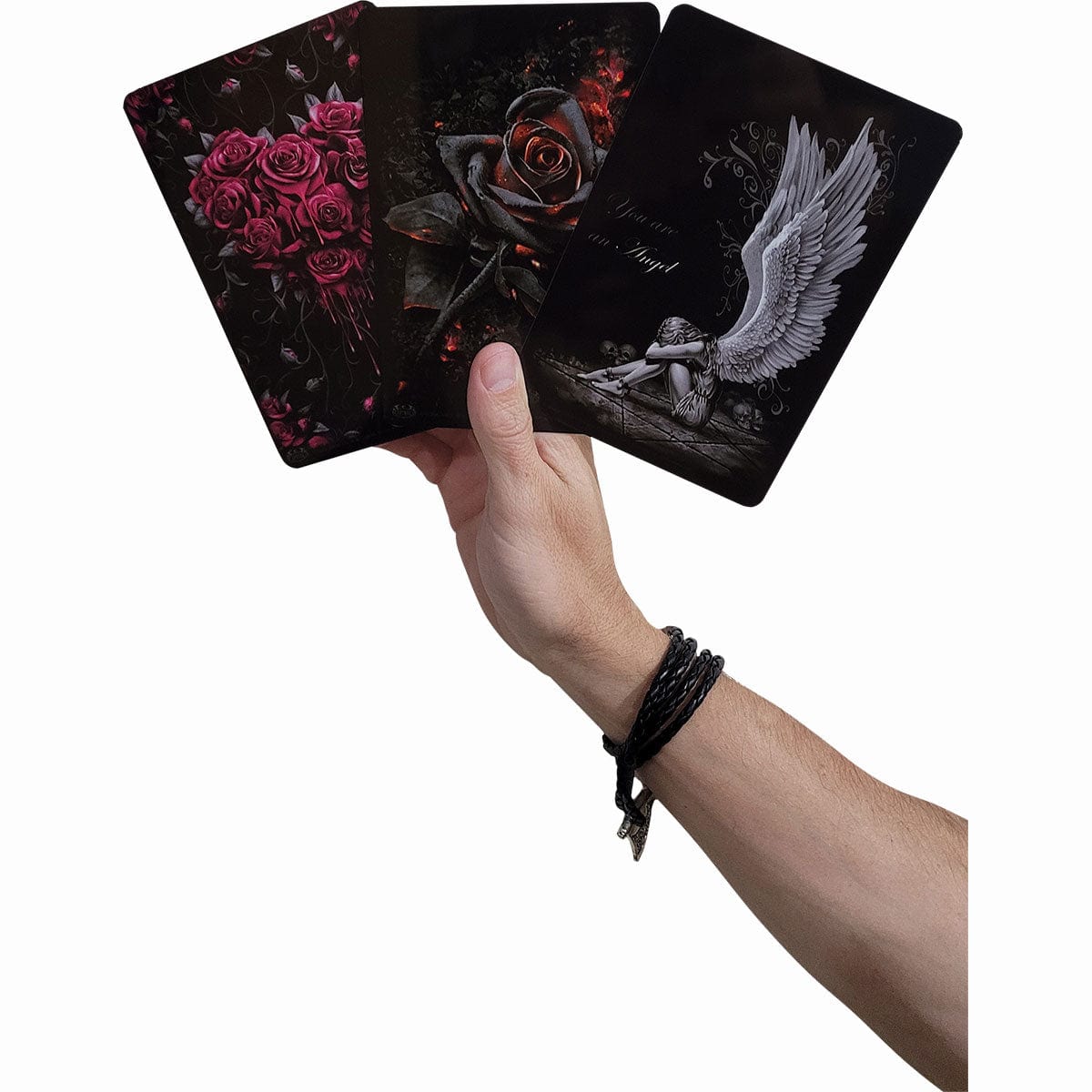 BUNDLE - HEAVEN & EARTH - Greet Tin Metal Cards (Set of 3) - Spiral USA