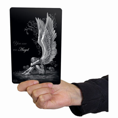 ENSLAVED ANGEL - Greet Tin Metal Cards - Spiral USA