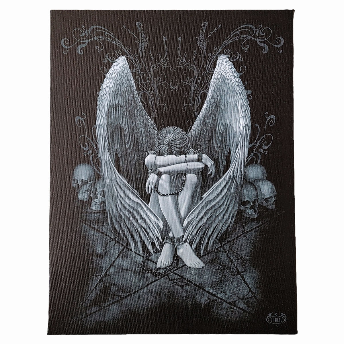 ENSLAVED ANGEL - Canvas Poster 25x19cm