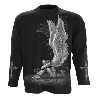 ENSLAVED ANGEL - Longsleeve T-Shirt Black - Spiral USA