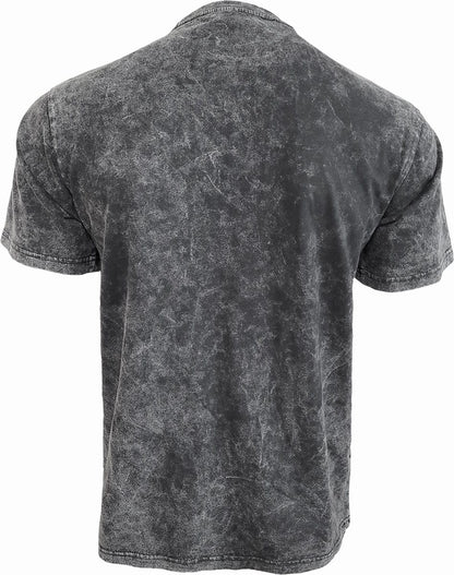 SOUL SEARCHER - Acid Wash T-Shirt - Spiral USA