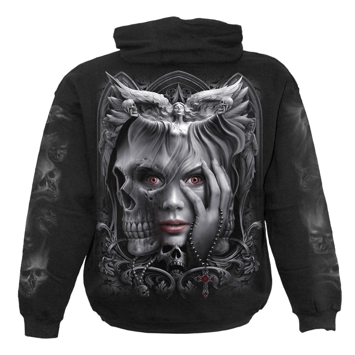 DARK FUSION - Hoody Black - Spiral USA