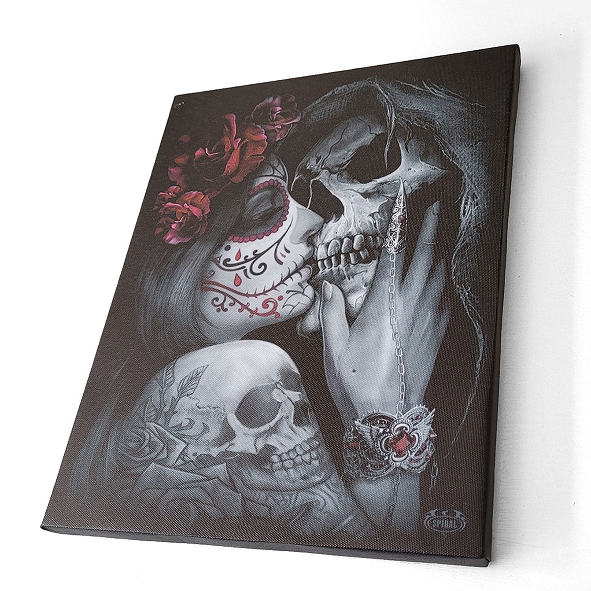 DEAD KISS - Canvas Poster 25x19cm
