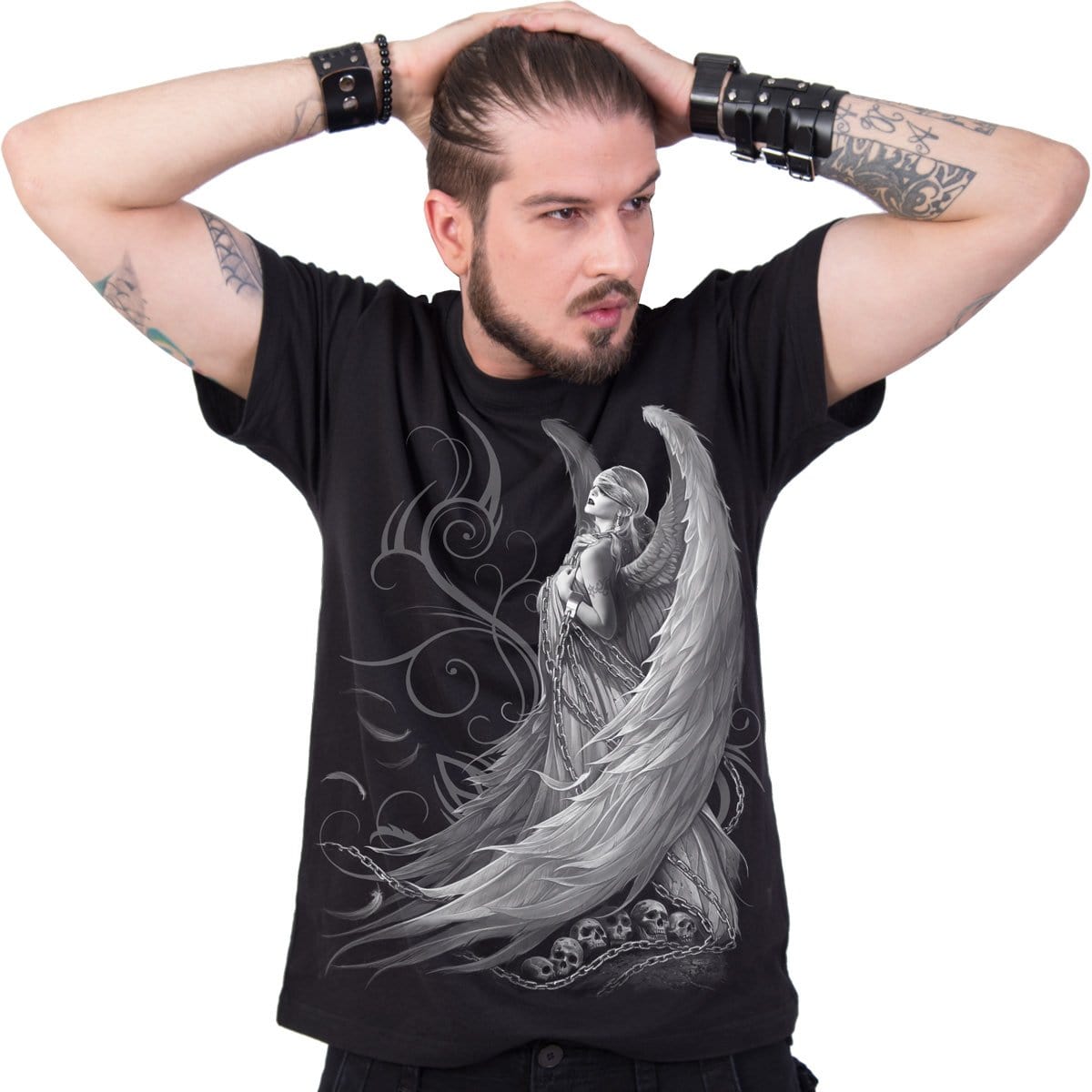 CAPTIVE SPIRIT - T-Shirt Black - Spiral USA