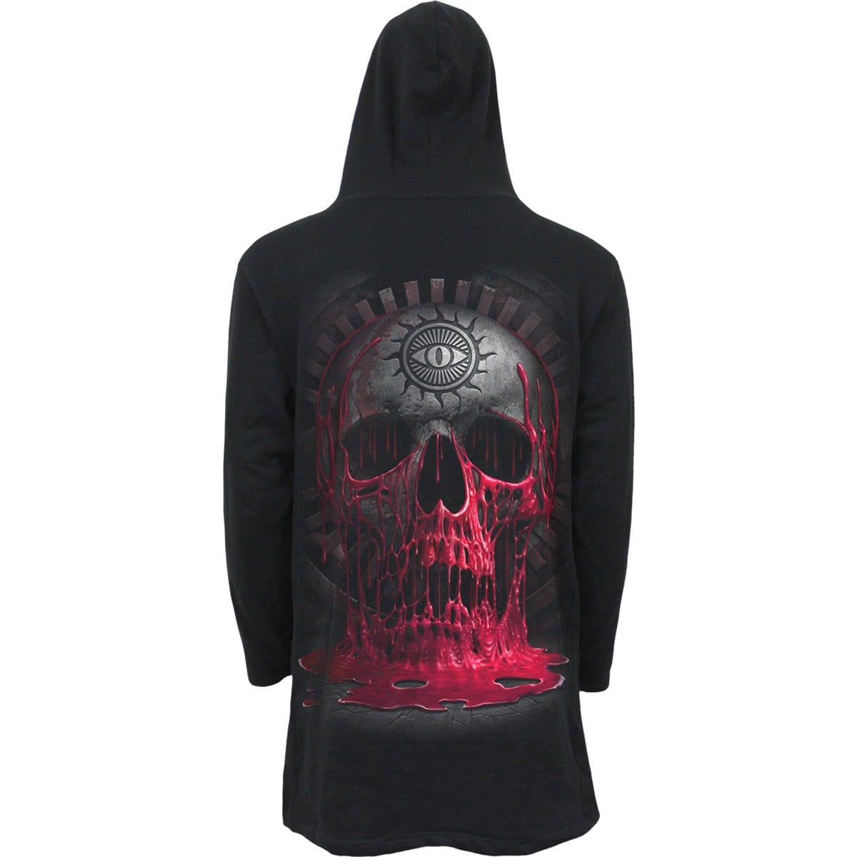 BLEEDING SOULS - Occult Hooded Cardigan - Spiral USA