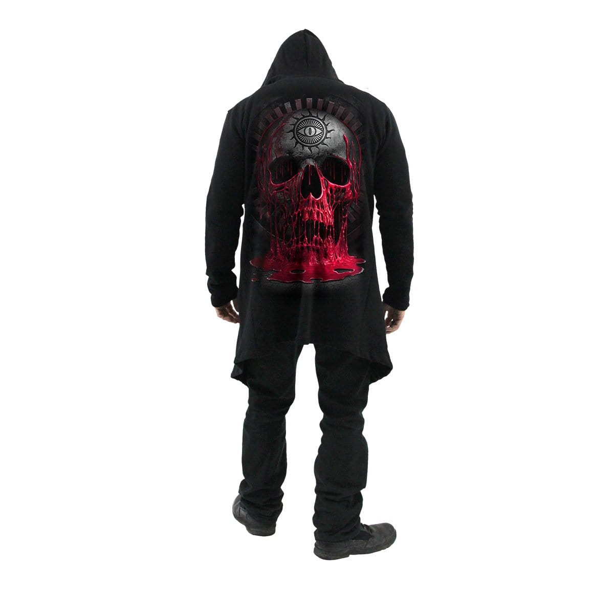 BLEEDING SOULS - Occult Hooded Cardigan - Spiral USA