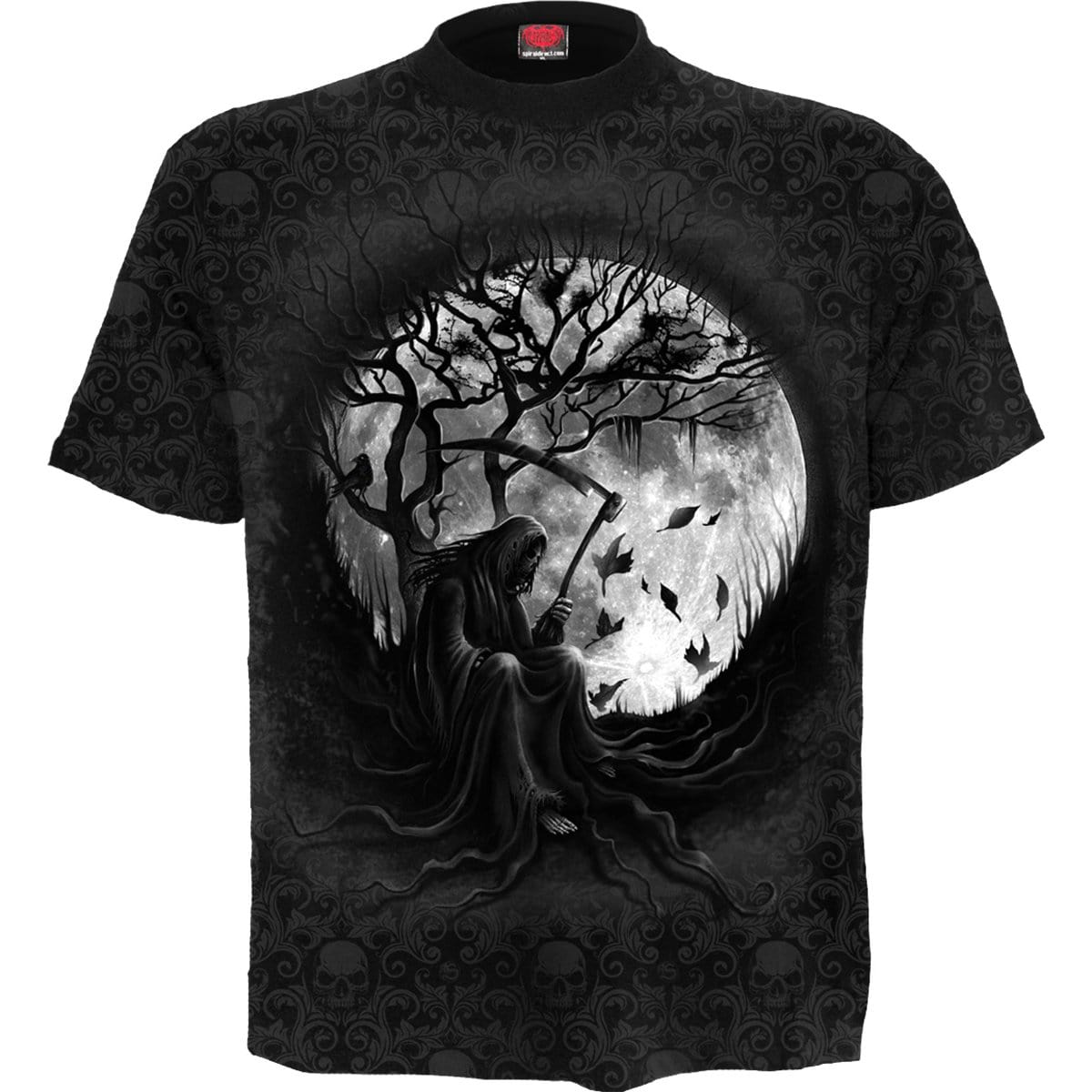 KILLING MOON - Scroll Impression T-Shirt - Spiral USA