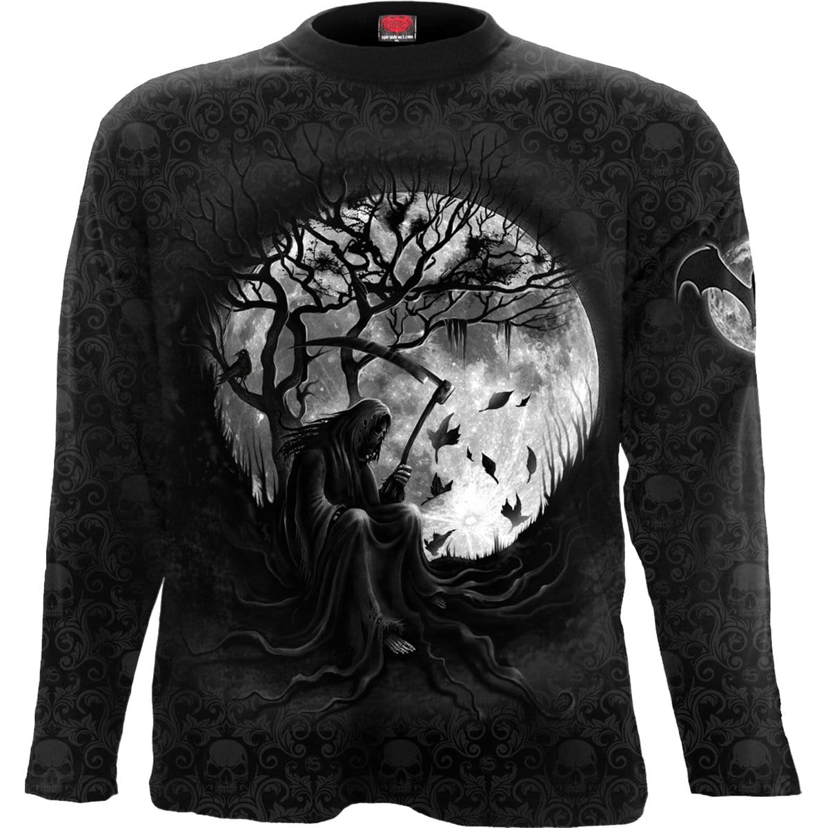 KILLING MOON - Scroll Impression Longsleeve T-Shirt - Spiral USA