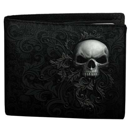SKULL SCROLL - BiFold Wallet with RFID Blocking and Gift Box - Spiral USA