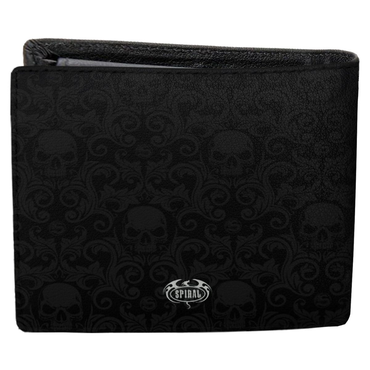 SKULL SCROLL - BiFold Wallet with RFID Blocking and Gift Box - Spiral USA