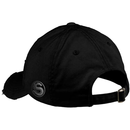 SKULL SCROLL - Baseball Caps Distressed with Metal Clasp - Spiral USA