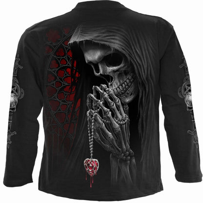 FORBIDDEN - Longsleeve T-Shirt Black - Spiral USA