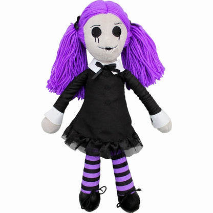 VIOLA - THE GOTH RAG DOLL - Collectable Soft Plush Doll - Spiral USA