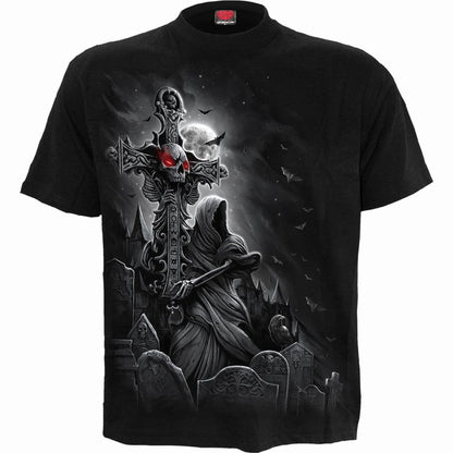 GRAVE WALKER - T-Shirt Black - Spiral USA