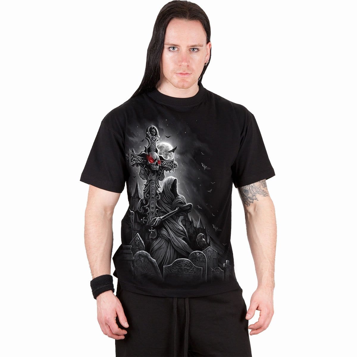 GRAVE WALKER - T-Shirt Black - Spiral USA