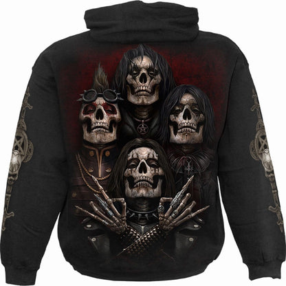 FACES OF GOTH - Hoody Black - Spiral USA