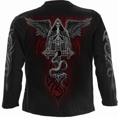 THE DEAD - Longsleeve T-Shirt Black - Spiral USA