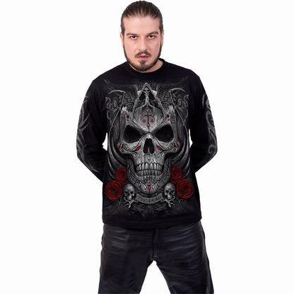 THE DEAD - Longsleeve T-Shirt Black - Spiral USA